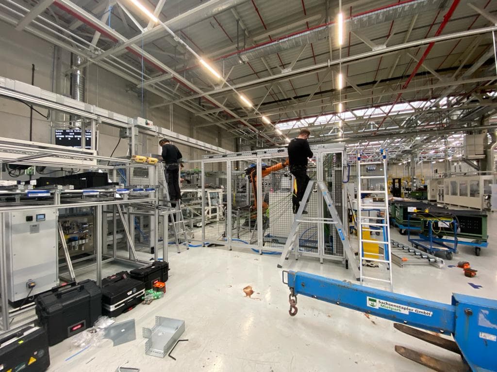 Montáž a uvádzanie linky do prevádzky 1